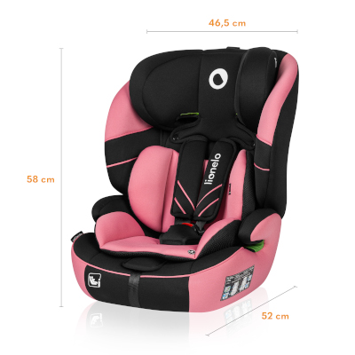 Lionelo Emma Plus Coral Pink  — Wózek spacerowy